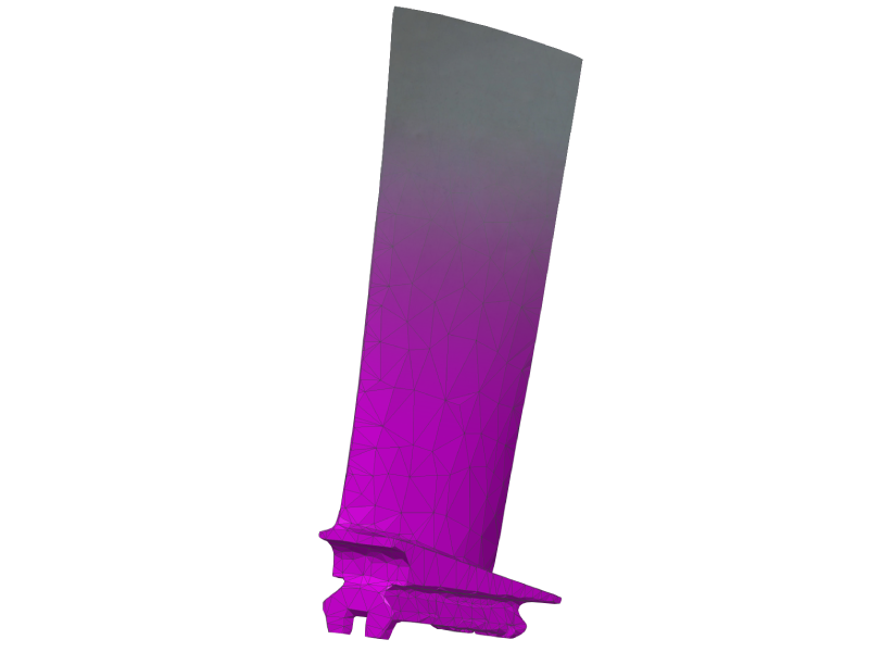 Tomografia pala rotore | MetrologyLab | Reverse engineering